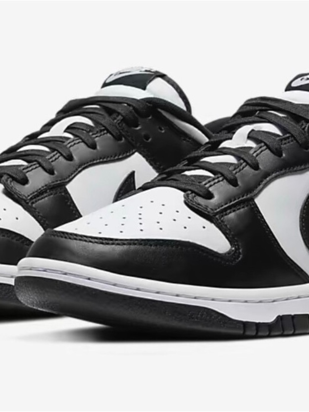Nike Men's Black and White (Panda) Athletic Shoes